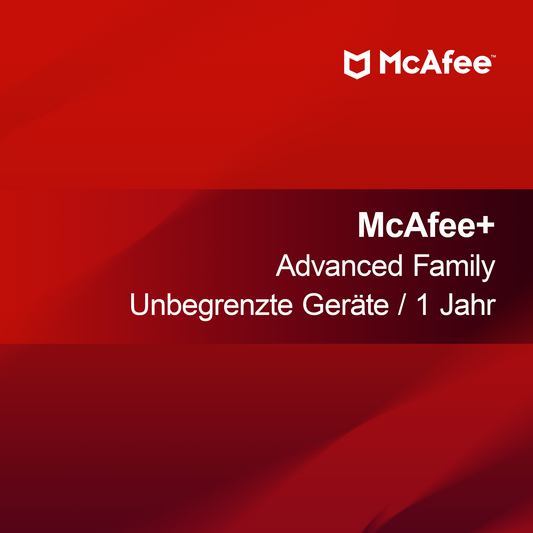 McAfee+ Avanceret Familie