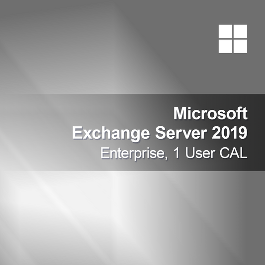 Microsoft Exchange Server 2019 Enterprise, 1 CAL utilisateur
