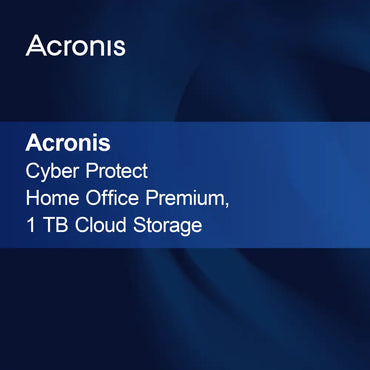 Acronis Cyber Protect Home Office Premium, 1 To de stockage cloud