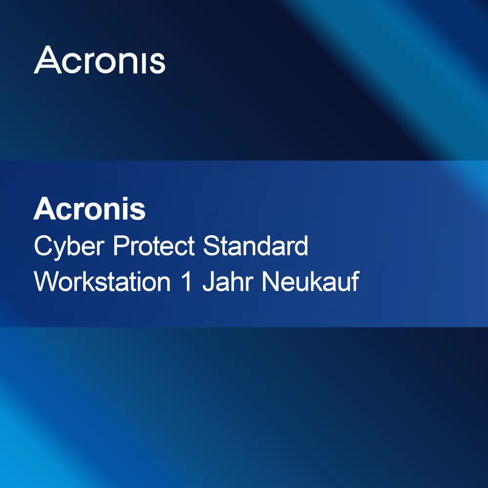 Acronis Cyber Protect Standard Poste de travail