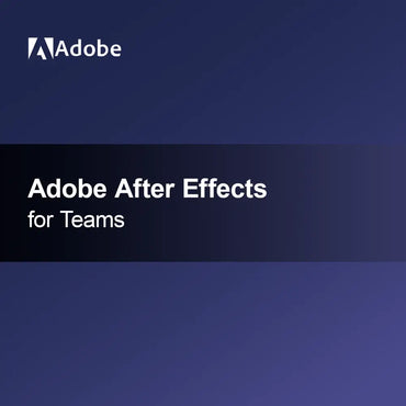 Adobe After Effects pour les équipes