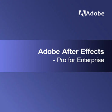 Adobe After Effects - Pro pour Entreprise