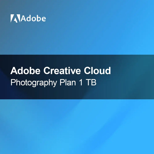 Adobe Creative Cloud Fotoplan til uddannelse