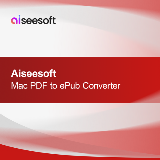 Aiseesoft Mac PDF til ePub Konverter