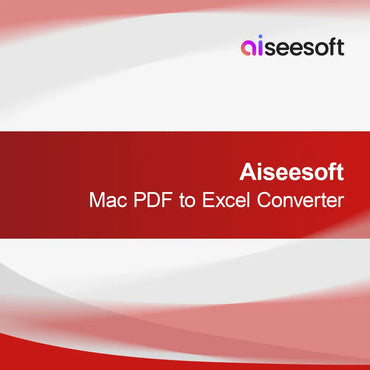Aiseesoft Mac PDF til Excel Konverter