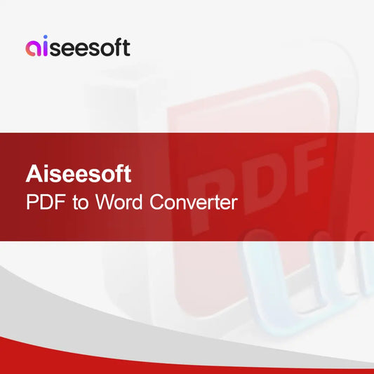 Aiseesoft PDF en Word Converter