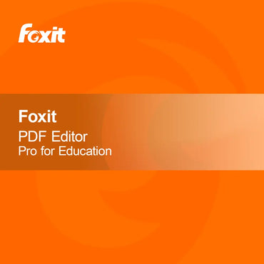 EDU Foxit PDF Editor Pro til uddannelse