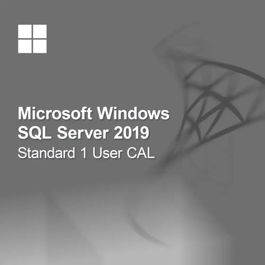 Microsoft SQL Server 2019 Standard 1 CAL utilisateur