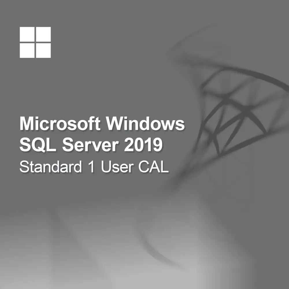 Microsoft SQL Server 2019 Standard 1 CAL utilisateur