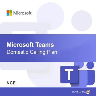 Forfait d'appels nationaux Microsoft Teams (NCE)