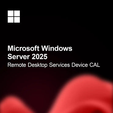 Microsoft Windows Server 2025 Fjernskrivebordstjenester Enhed CAL