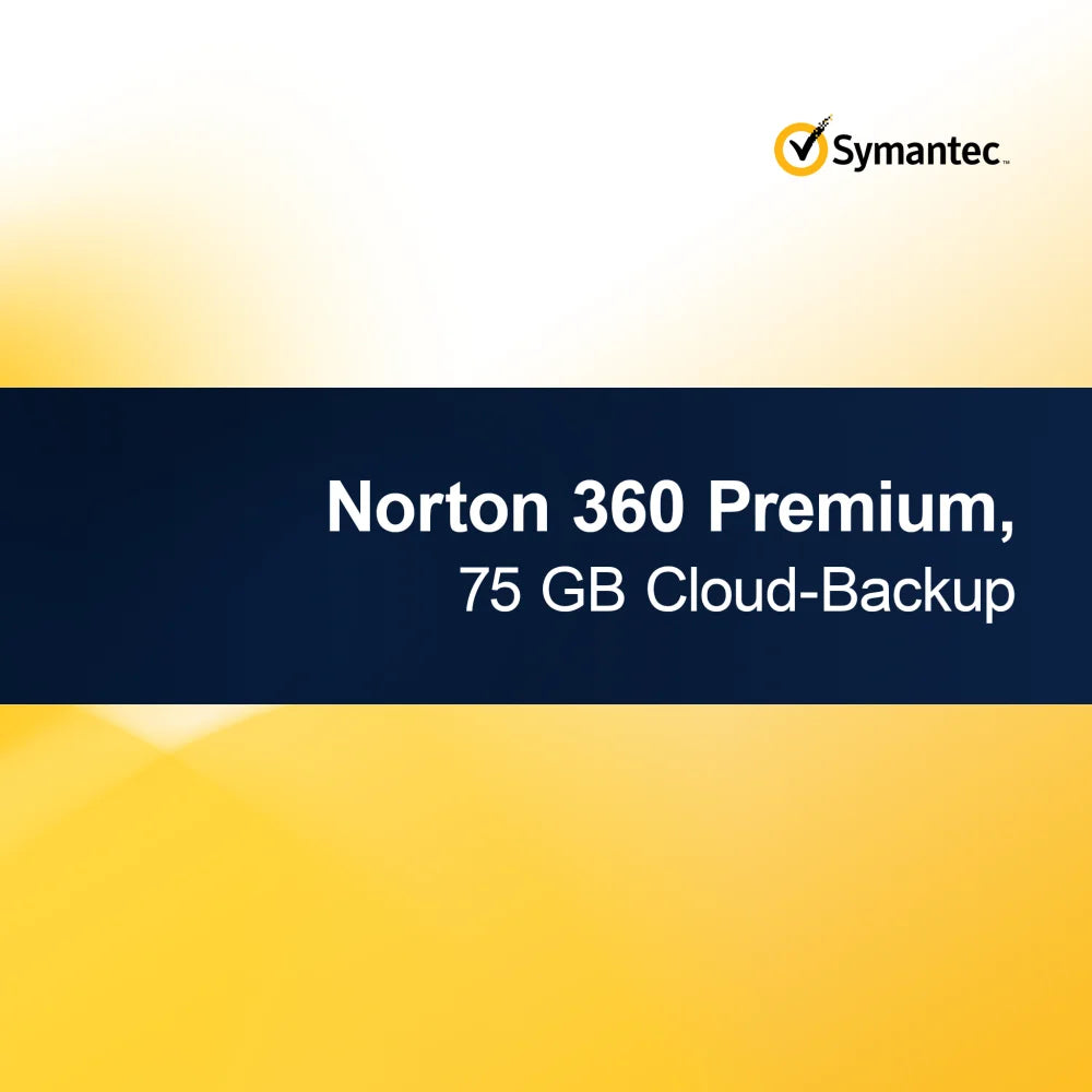 Norton 360 Premium, 75 GB Cloud-sikkerhedskopi