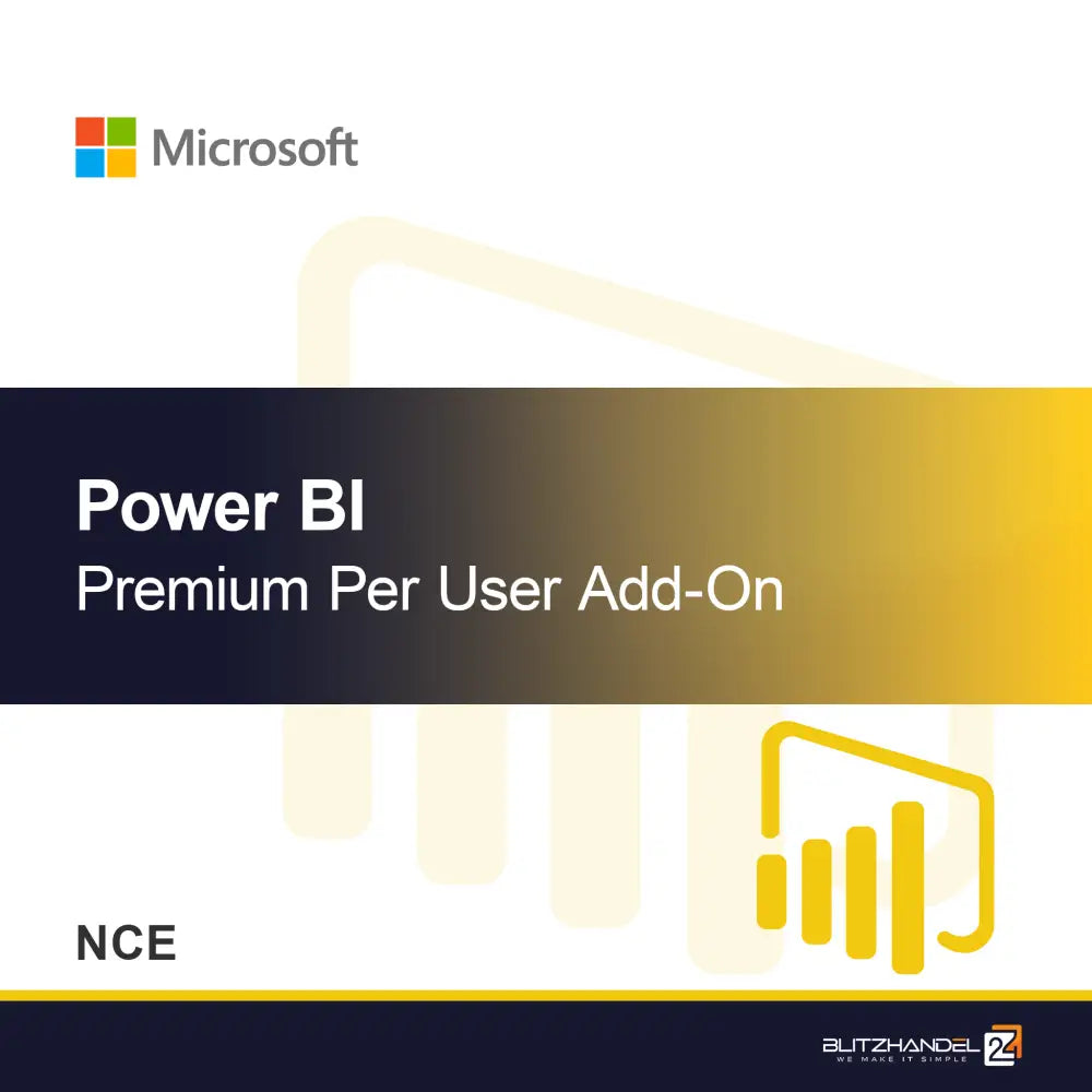 Power BI Premium Per Bruger Tilføjelse (NCE)