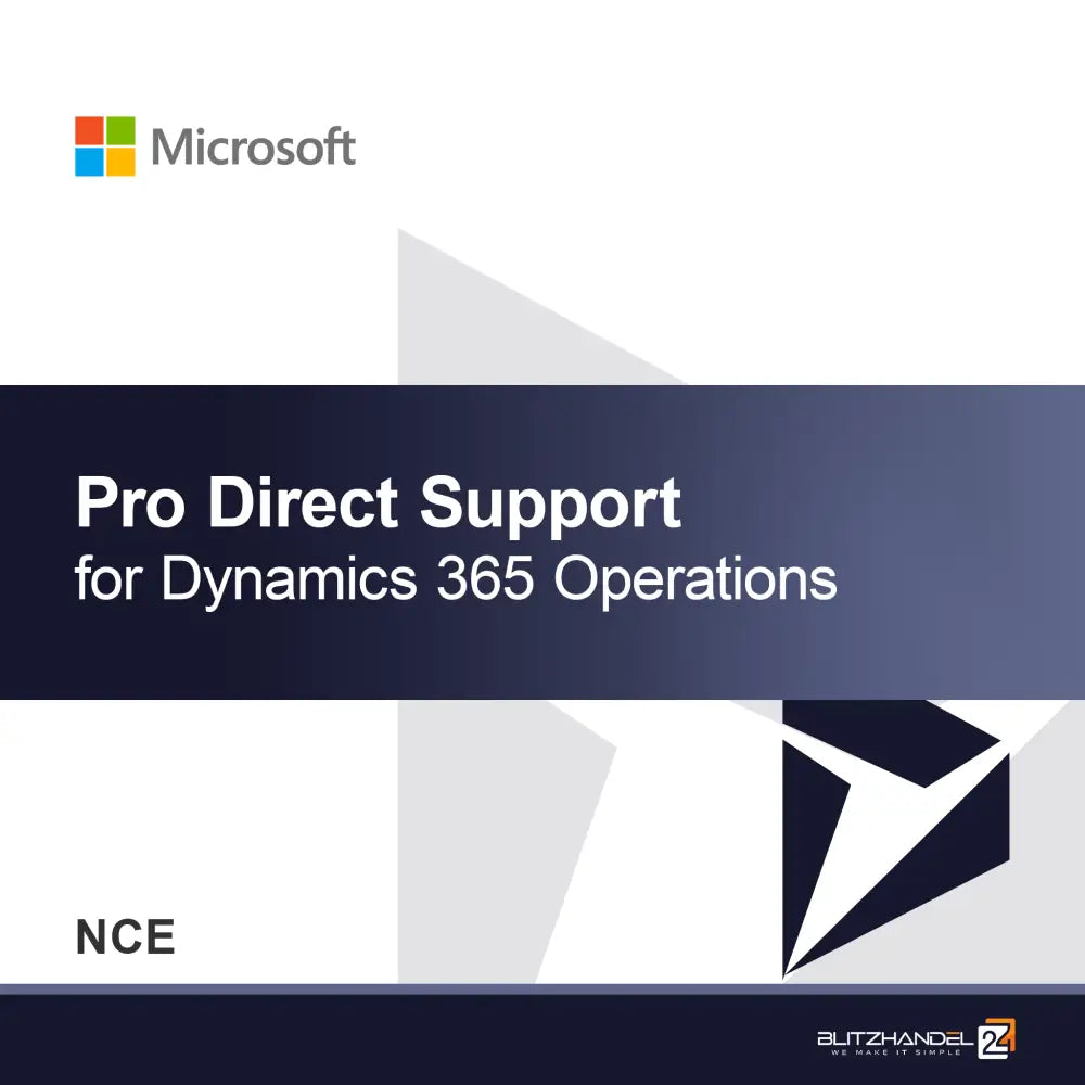 Pro Direct Support til Dynamics 365 Operations (NCE)