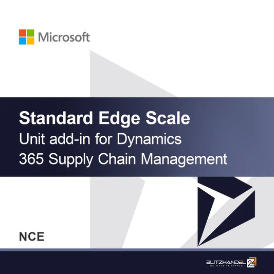 Standard Edge Scale-enhedstilføjelse til Dynamics 365 Supply Chain Management (NCE)