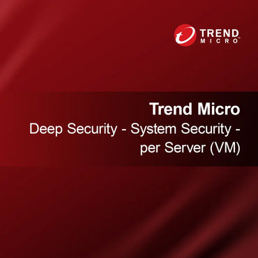 Trend Micro Deep Security - System Sikkerhed - pr. Server (VM)