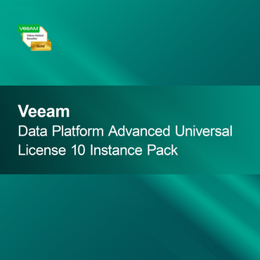Pack de 10 instances de licence universelle avancée Veeam Data Platform