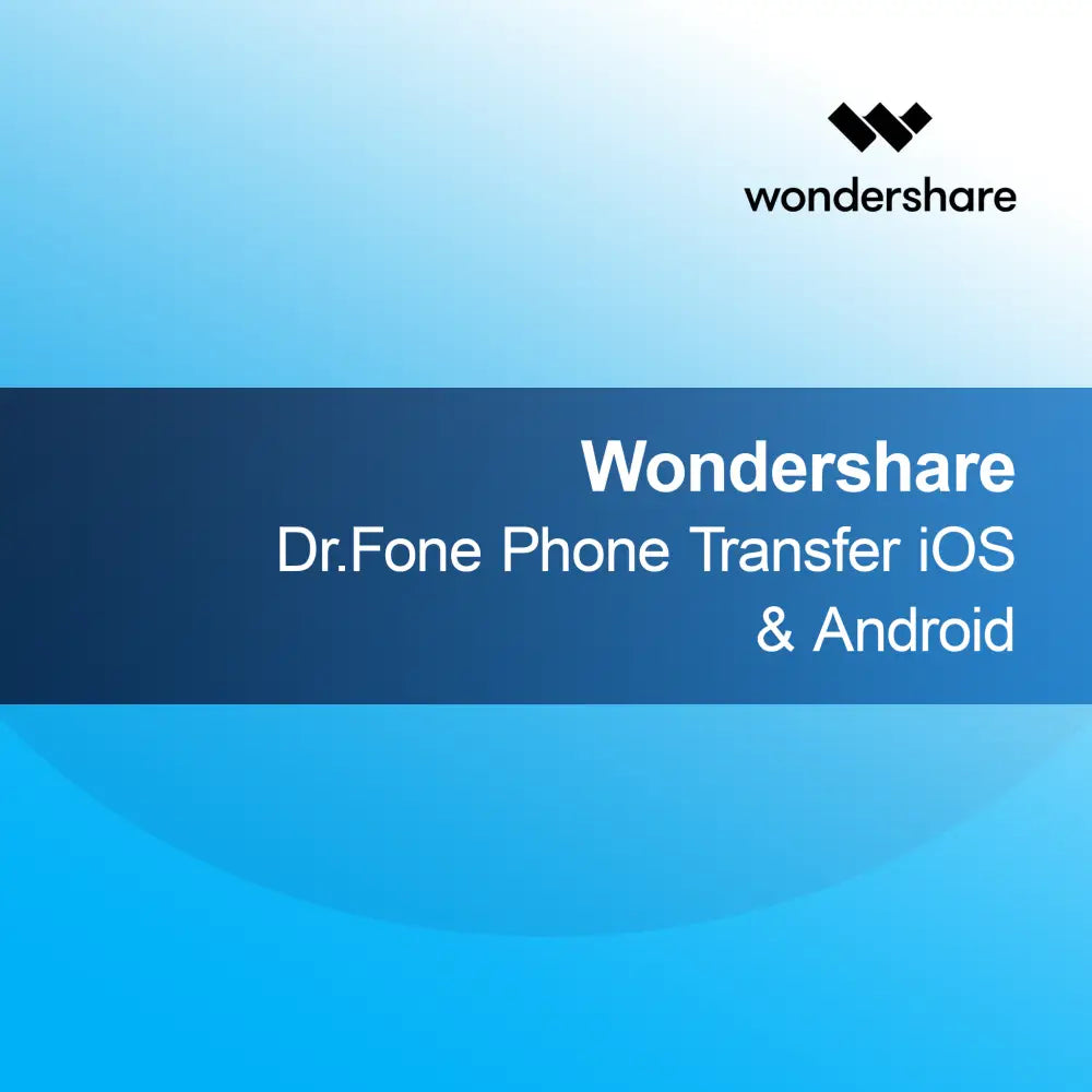 Wondershare Dr.Fone Telefonoverførsel iOS & Android