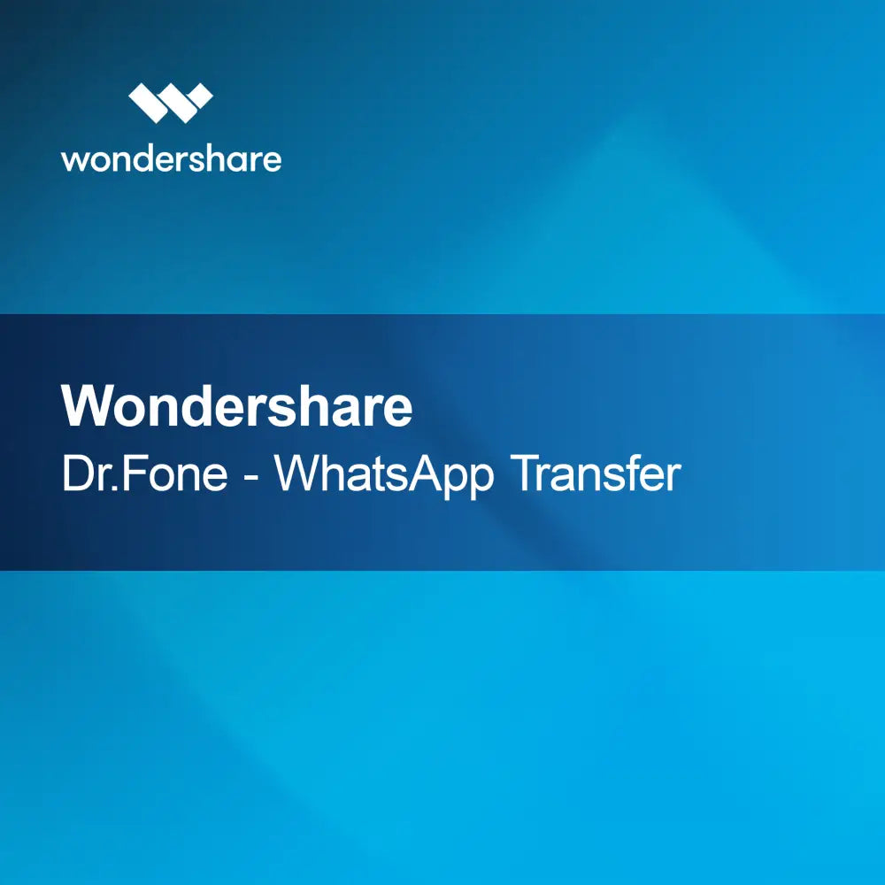 Wondershare Dr.Fone - WhatsApp Overførsel