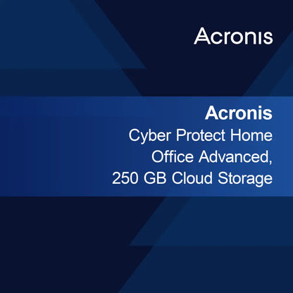 Acronis Cyber Protect Home Office Advanced, 250 Go de stockage cloud