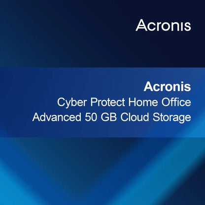 Acronis Cyber Protect Home Office Advanced 50 Go de stockage cloud