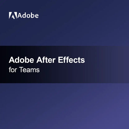 Adobe After Effects for Teams