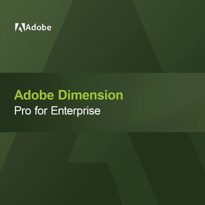 Adobe Dimension - Pro pour Entreprise