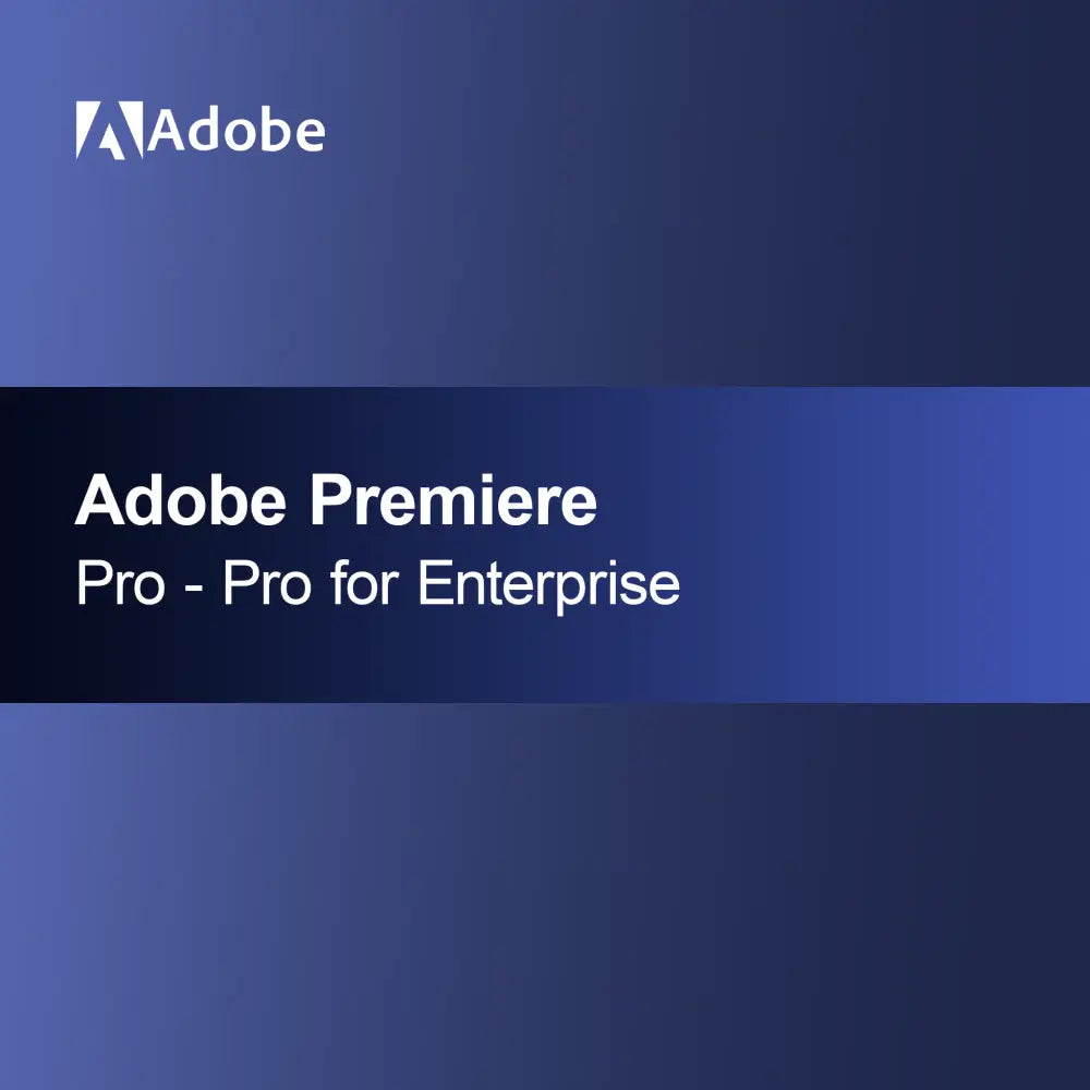 Adobe Premiere Pro - Pro til virksomheder