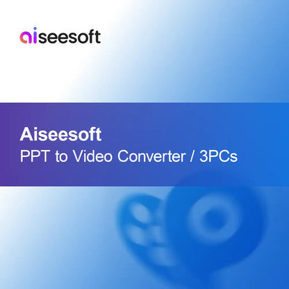 Aiseesoft PPT til Video Konverter / 3PCs