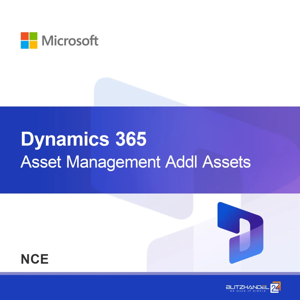 Dynamics 365 Asset Management Yderligere aktiver (NCE)