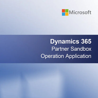 Dynamics 365 Partner Sandbox Driftsansøgning