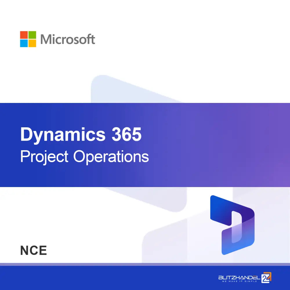 Dynamics 365 Project Operations Vedhæft (NCE)