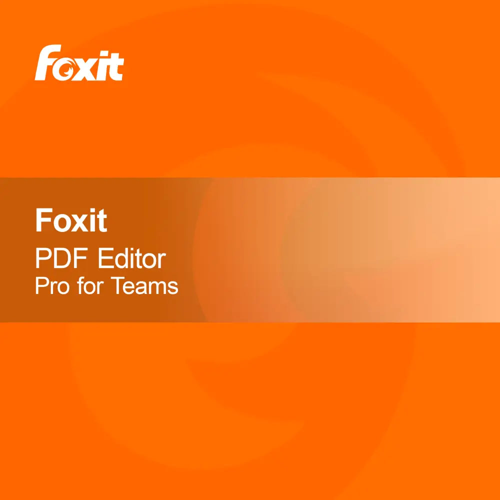 Foxit PDF Editor Pro til Teams