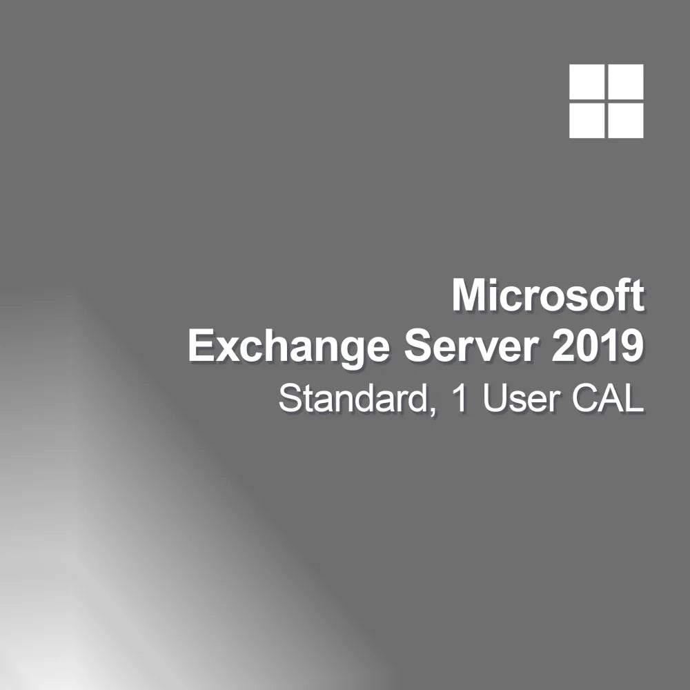 Microsoft Exchange Server 2019 Standard, 1 Bruger CAL