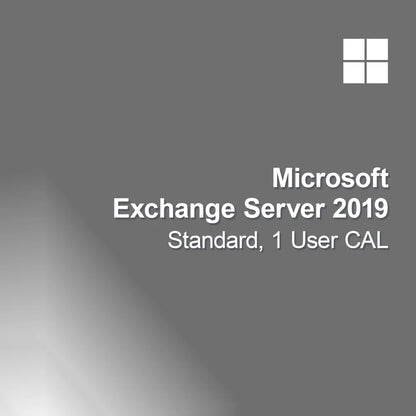 Microsoft Exchange Server 2019 Standard, 1 Bruger CAL