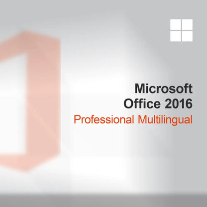 Microsoft Office 2016 Professionnel Multilingue