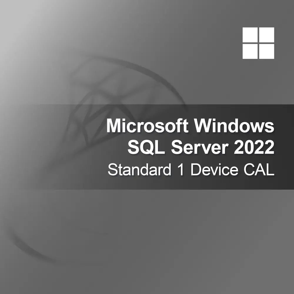 Microsoft SQL Server 2022 Standard 1 enheds CAL