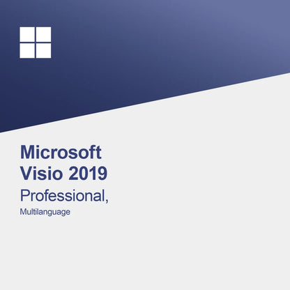 Microsoft Visio 2019 Professional, flersproget