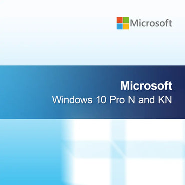 Microsoft Windows 10 Pro N og KN