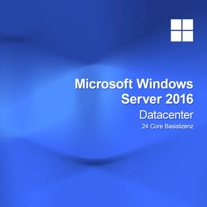 Microsoft Windows Server 2016 Datacenter 24 Core Basislicens