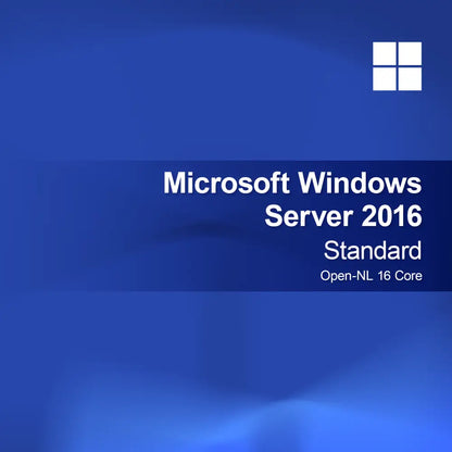 Microsoft Windows Server 2016 Standard Open-NL 16 kerner