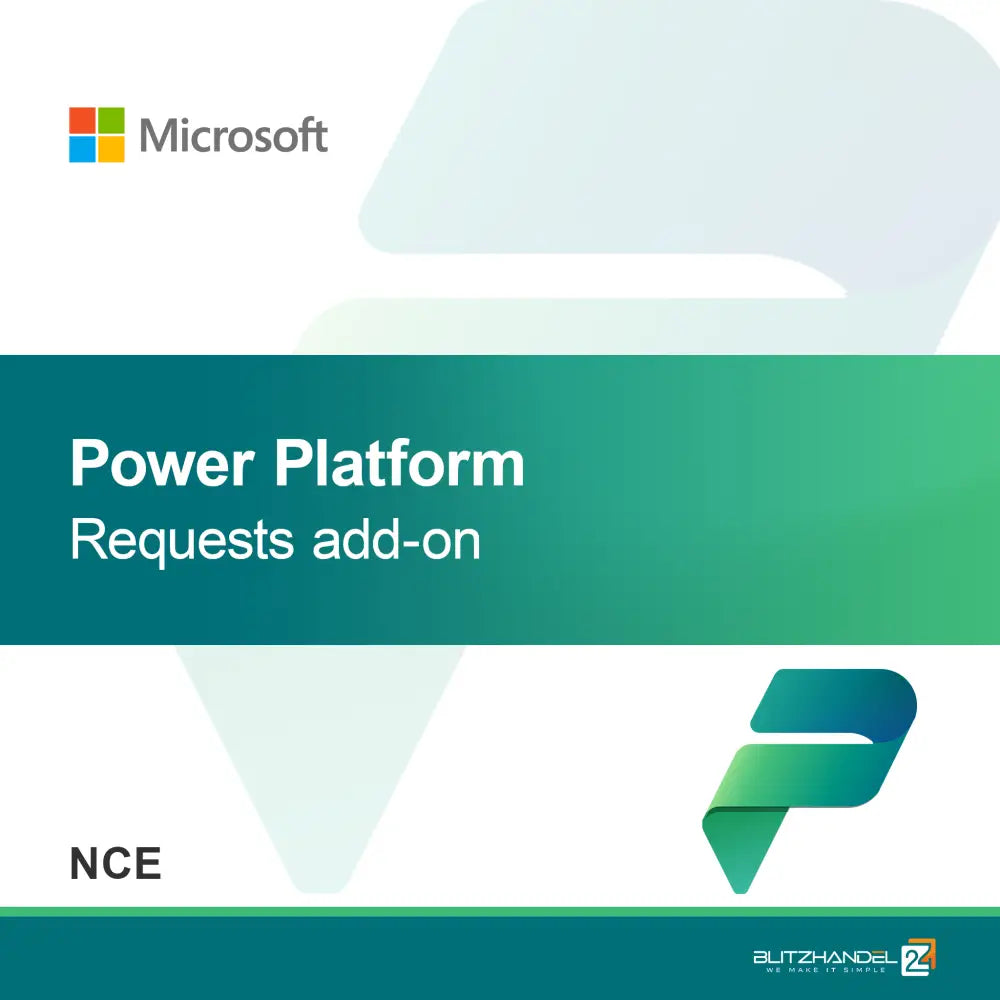 Power Platform Anmodninger tilføjelse (NCE)