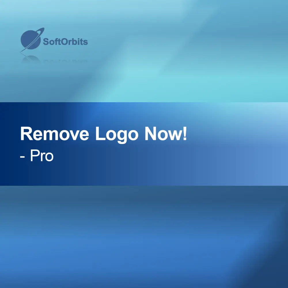 Supprimer le logo maintenant ! - Pro