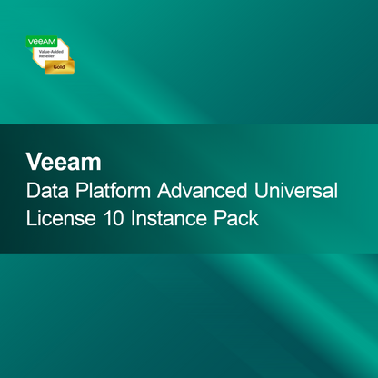 Veeam Data Platform Avanceret Universal Licens 10 Instans Pakke