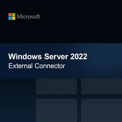 Connecteur externe Windows Server 2022
