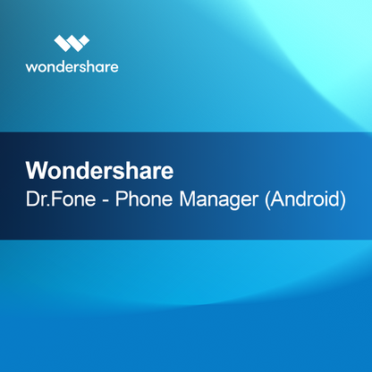 Wondershare Dr.Fone - Telefon Manager (Android)